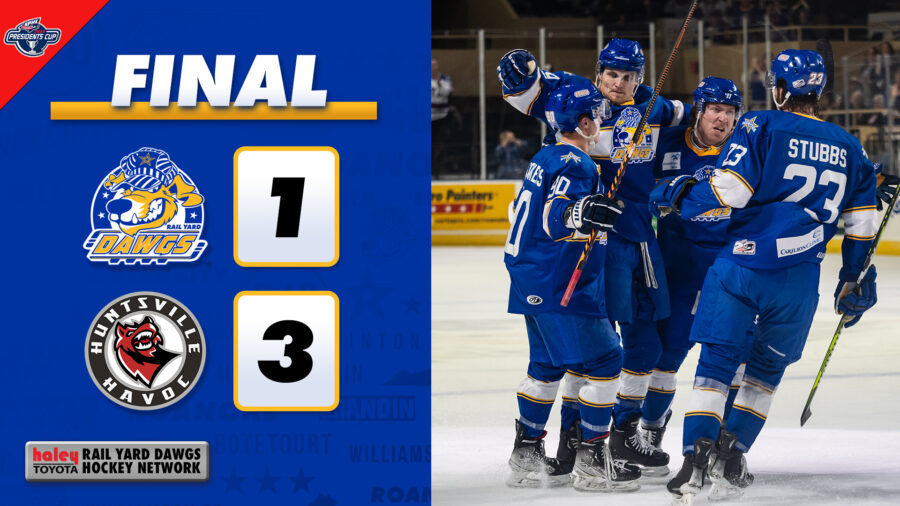 DAWGS ELIMINATED IN 3-1 LOSS TO HAVOC IN GAME THREE 